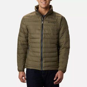 NEW WITH TAGS Columbia Mens Powder Lite Jacket, Green, XL